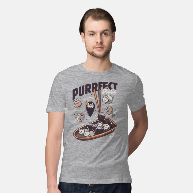 Purrfect Rolls-Mens-Premium-Tee-tobefonseca