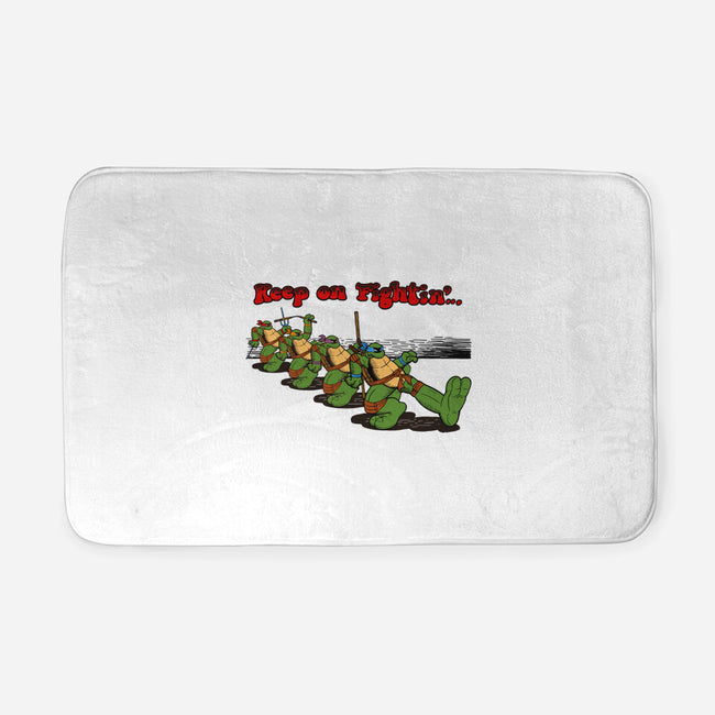 Keep On Fightin-None-Memory Foam-Bath Mat-JCMaziu