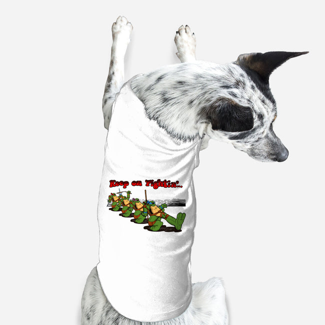 Keep On Fightin-Dog-Basic-Pet Tank-JCMaziu