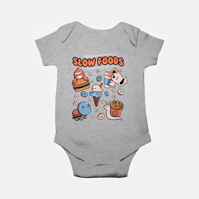 Slow Foods-Baby-Basic-Onesie-tobefonseca