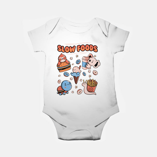 Slow Foods-Baby-Basic-Onesie-tobefonseca