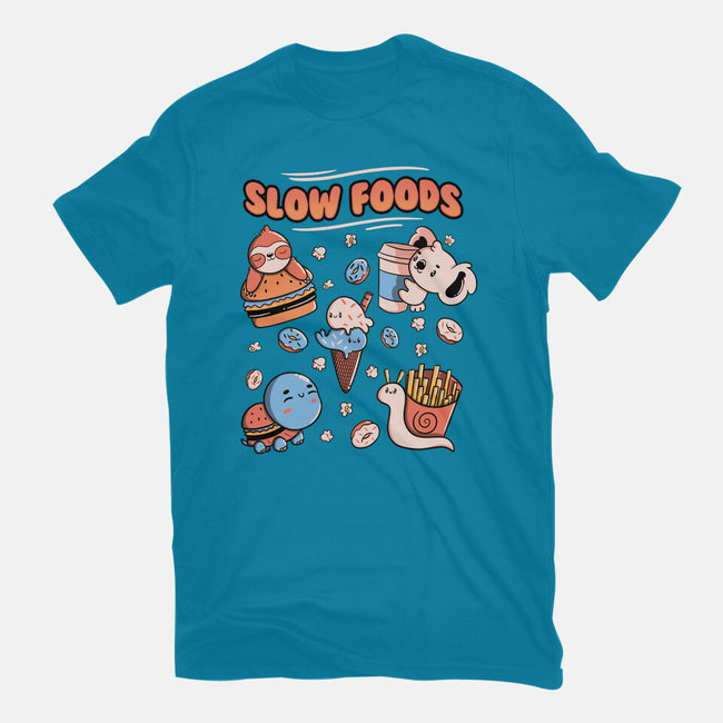 Slow Foods-Unisex-Basic-Tee-tobefonseca