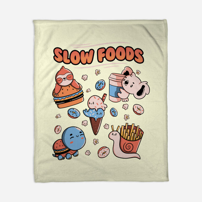 Slow Foods-None-Fleece-Blanket-tobefonseca