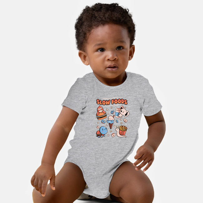 Slow Foods-Baby-Basic-Onesie-tobefonseca