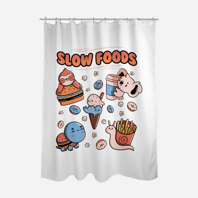 Slow Foods-None-Polyester-Shower Curtain-tobefonseca