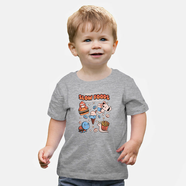 Slow Foods-Baby-Basic-Tee-tobefonseca