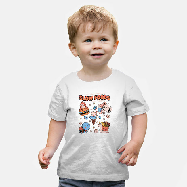 Slow Foods-Baby-Basic-Tee-tobefonseca