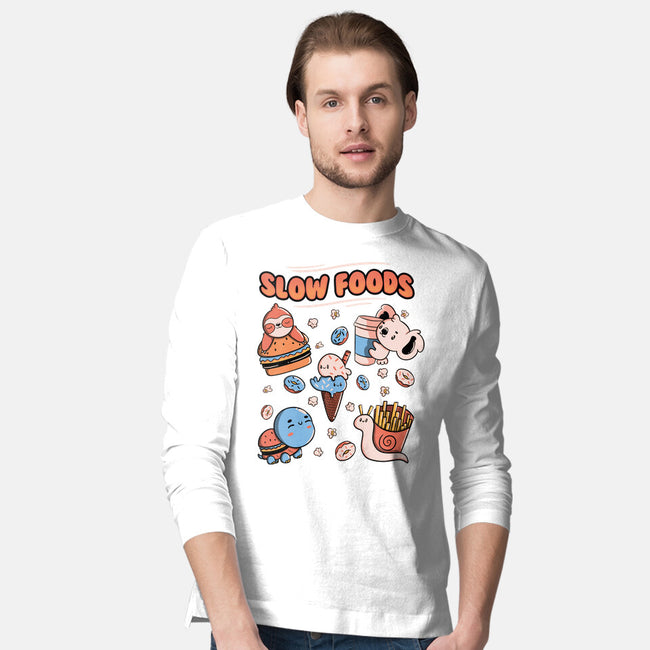 Slow Foods-Mens-Long Sleeved-Tee-tobefonseca