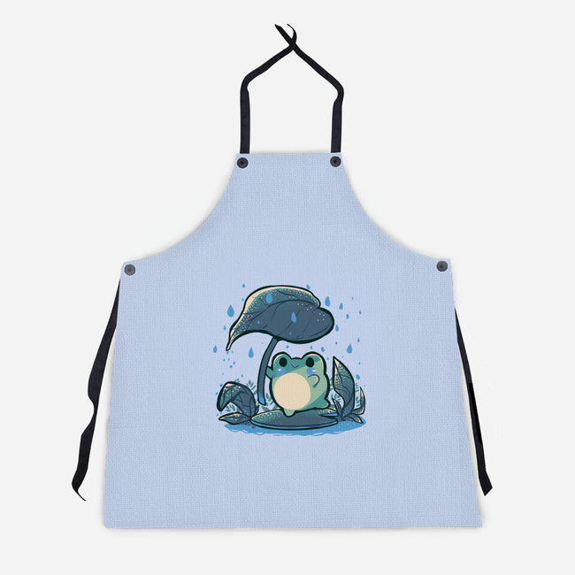 Leafy Shelter-Unisex-Kitchen-Apron-TechraNova