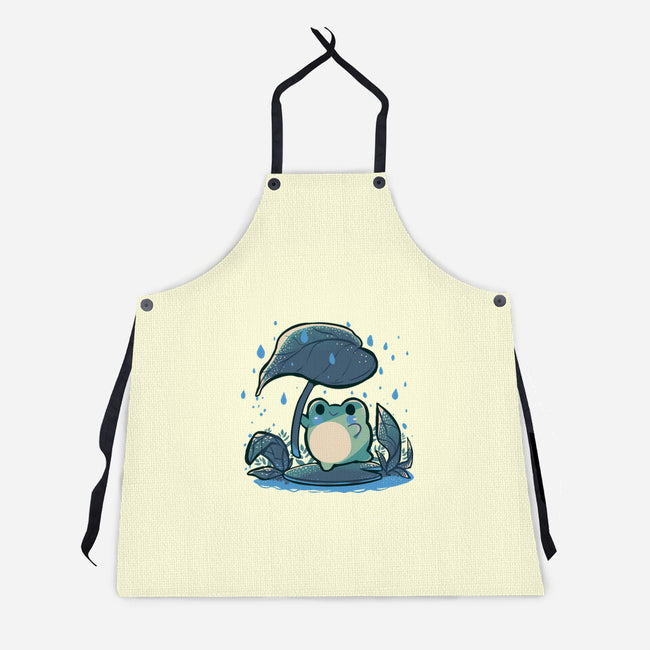 Leafy Shelter-Unisex-Kitchen-Apron-TechraNova