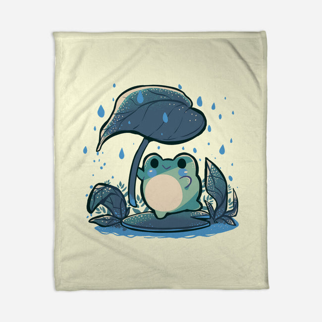 Leafy Shelter-None-Fleece-Blanket-TechraNova