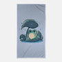 Leafy Shelter-None-Beach-Towel-TechraNova