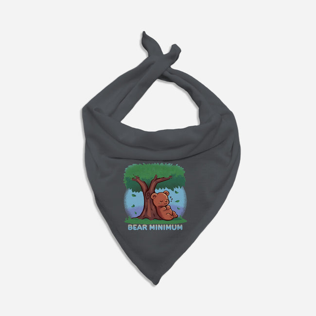 Bear Minimum-Dog-Bandana-Pet Collar-TechraNova