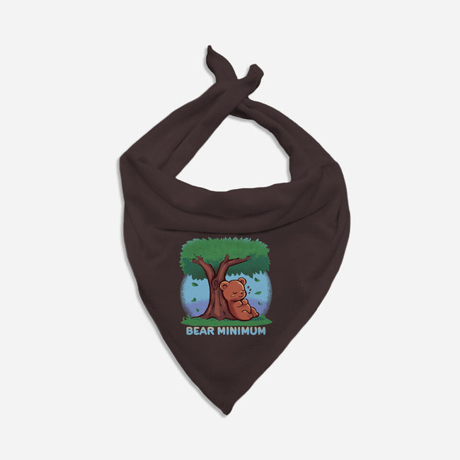 Bear Minimum-Dog-Bandana-Pet Collar-TechraNova