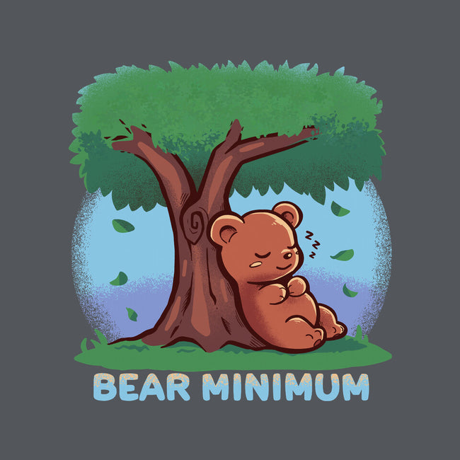 Bear Minimum-Unisex-Kitchen-Apron-TechraNova