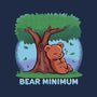 Bear Minimum-Mens-Long Sleeved-Tee-TechraNova