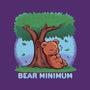 Bear Minimum-Womens-Fitted-Tee-TechraNova