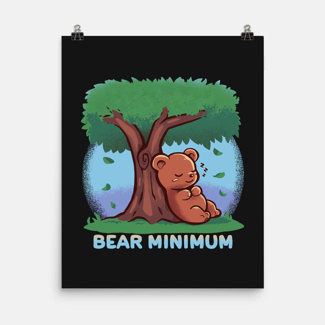 Bear Minimum-None-Matte-Poster-TechraNova