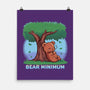 Bear Minimum-None-Matte-Poster-TechraNova