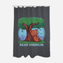 Bear Minimum-None-Polyester-Shower Curtain-TechraNova