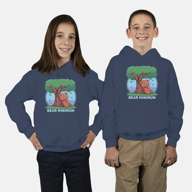 Bear Minimum-Youth-Pullover-Sweatshirt-TechraNova