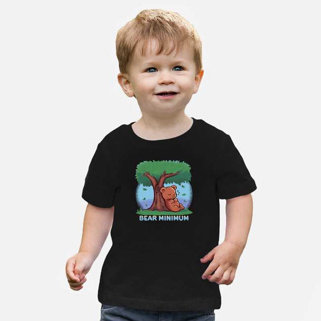 Bear Minimum-Baby-Basic-Tee-TechraNova