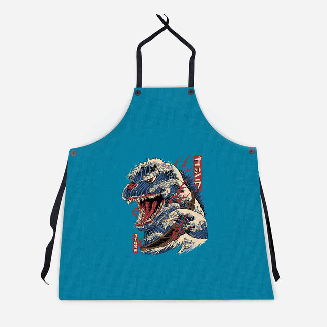 Great Godzilla-Unisex-Kitchen-Apron-gaci