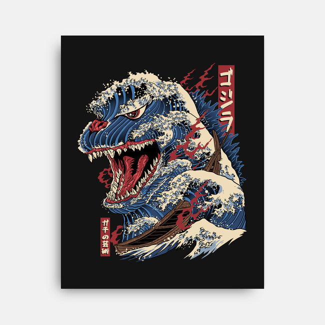 Great Godzilla-None-Stretched-Canvas-gaci