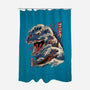 Great Godzilla-None-Polyester-Shower Curtain-gaci