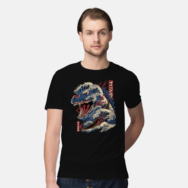 Great Godzilla-Mens-Premium-Tee-gaci