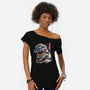 Great Godzilla-Womens-Off Shoulder-Tee-gaci