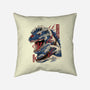 Great Godzilla-None-Removable Cover-Throw Pillow-gaci