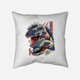 Great Godzilla-None-Removable Cover-Throw Pillow-gaci