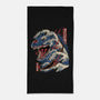 Great Godzilla-None-Beach-Towel-gaci