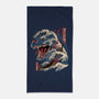 Great Godzilla-None-Beach-Towel-gaci