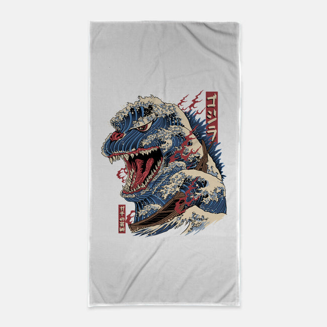 Great Godzilla-None-Beach-Towel-gaci