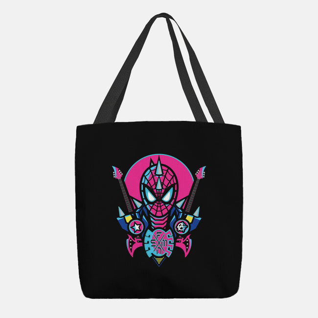 Spider Cyber Punk-None-Basic Tote-Bag-jrberger