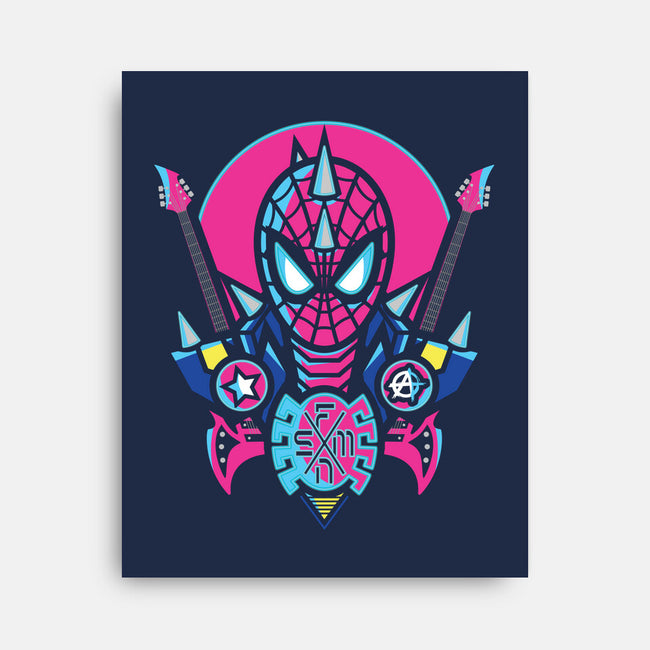 Spider Cyber Punk-None-Stretched-Canvas-jrberger