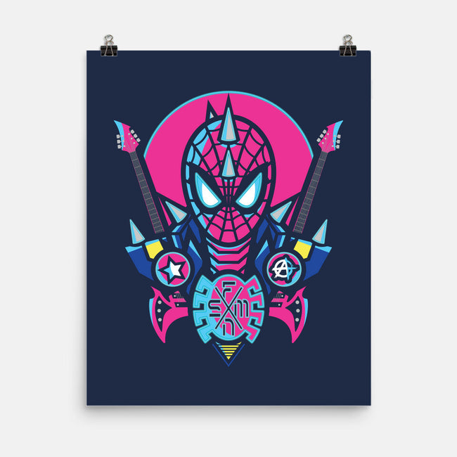 Spider Cyber Punk-None-Matte-Poster-jrberger