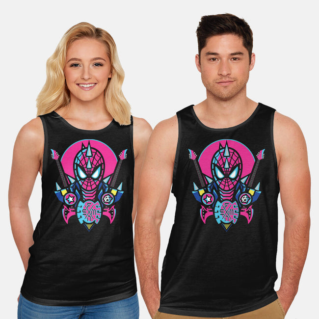 Spider Cyber Punk-Unisex-Basic-Tank-jrberger