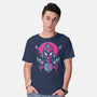 Spider Cyber Punk-Mens-Basic-Tee-jrberger