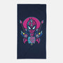 Spider Cyber Punk-None-Beach-Towel-jrberger