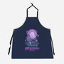 Ghost Home Flowers-Unisex-Kitchen-Apron-Studio Mootant