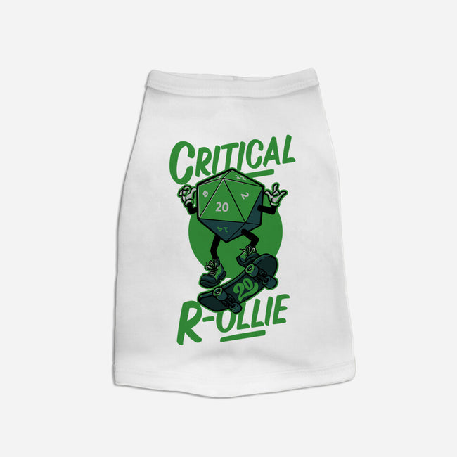 Critical R-ollie-Dog-Basic-Pet Tank-Studio Mootant