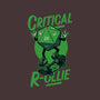 Critical R-ollie-None-Removable Cover-Throw Pillow-Studio Mootant