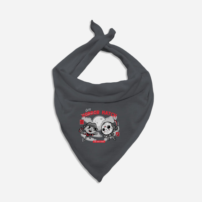 Cute Horror Match-Cat-Bandana-Pet Collar-Ca Mask