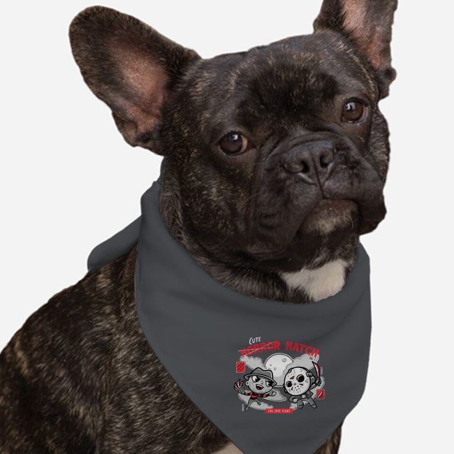 Cute Horror Match-Dog-Bandana-Pet Collar-Ca Mask