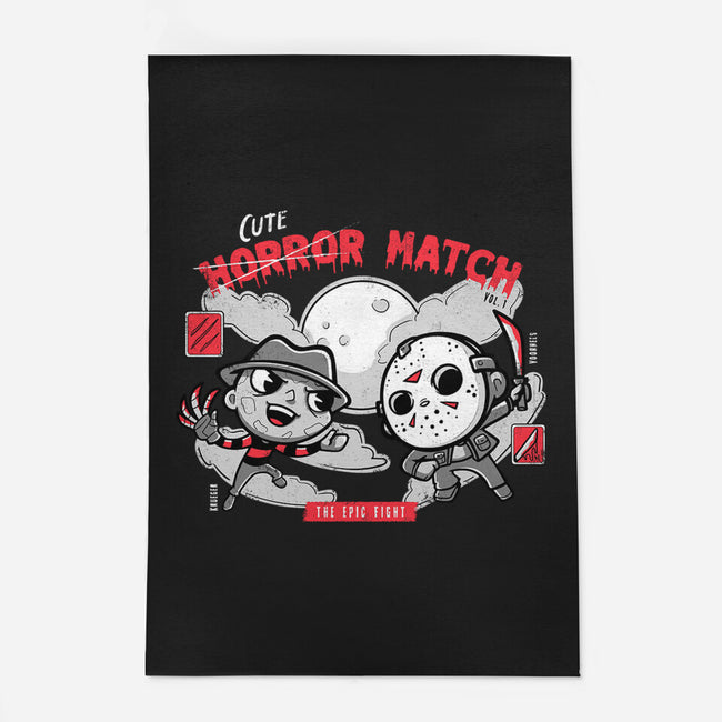 Cute Horror Match-None-Indoor-Rug-Ca Mask