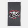 Cute Horror Match-None-Beach-Towel-Ca Mask