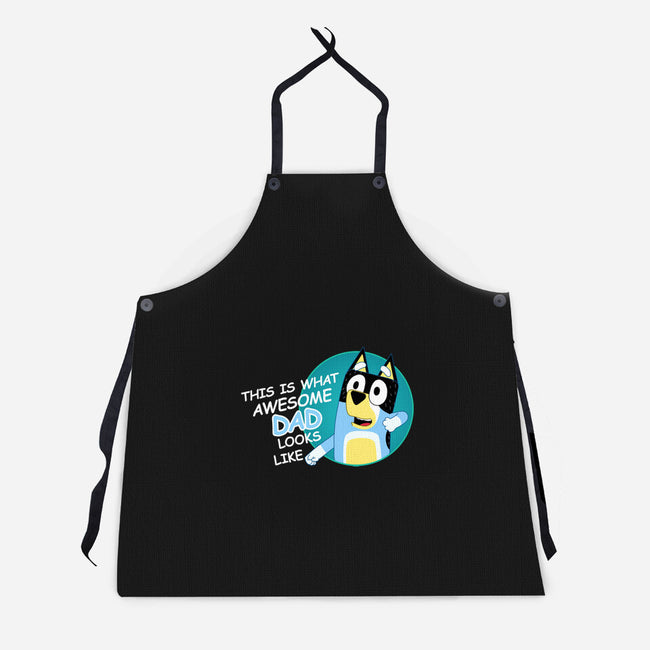 Awesome Dad-Unisex-Kitchen-Apron-MaxoArt